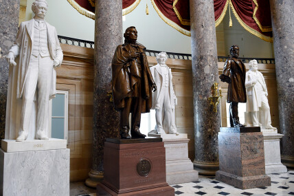 Democrats raise the stakes in Confederate statue fight via funding bill