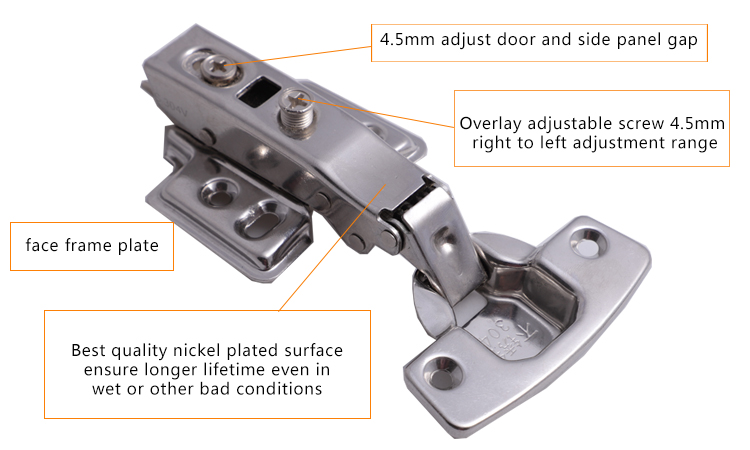 Auto close hinges style