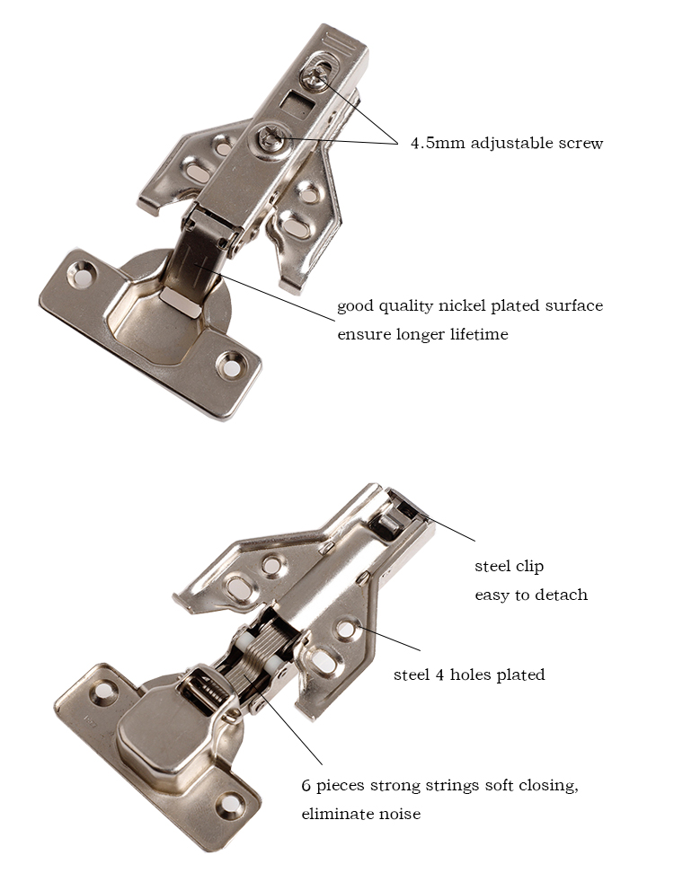 110 Degree Concealed Hinge