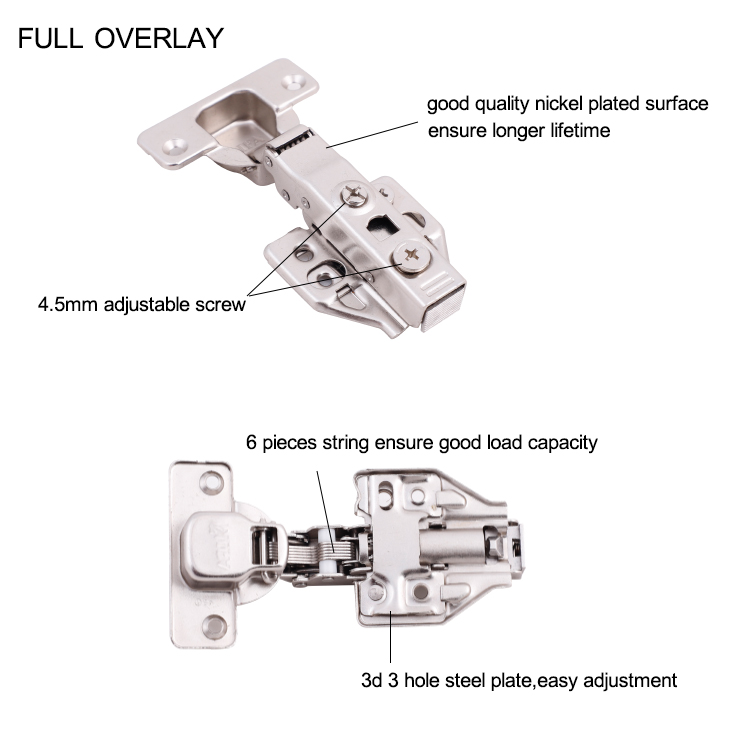 overlay cabinet hinges