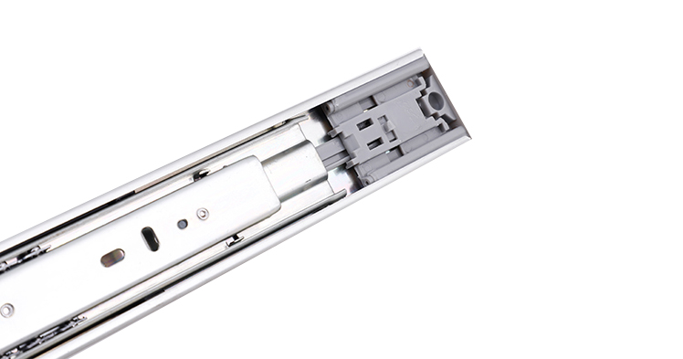 Push To Open Telescopic Drawer Slide