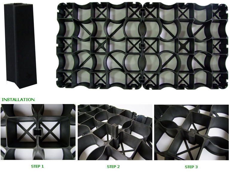 Free Maintenance Ground Reinforcement Grid Accessories