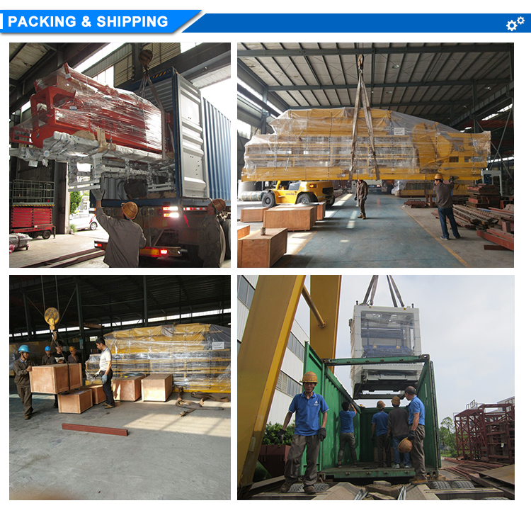 Block Machine Packing