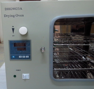 Control panel for blast oven