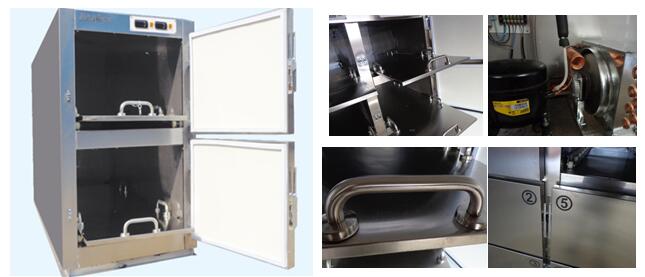 2 Corpses and 2 drawers fridge RD-2 2 Corpses and 2 drawers fridge RD-2