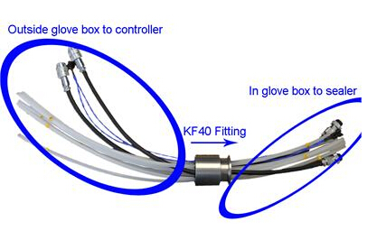 Vacuum sealer pipe