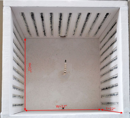 Inner size for Muffle Furnace