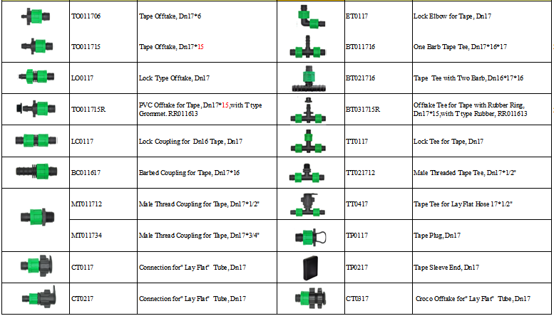 wholesale drip irrigation tape fittings wholesale drip irrigation tape fittings