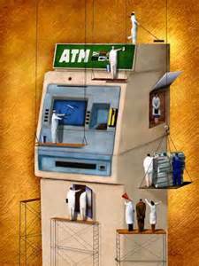 ATM machine cleaning