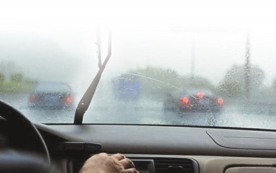 Fogging windshield Fogging windshield