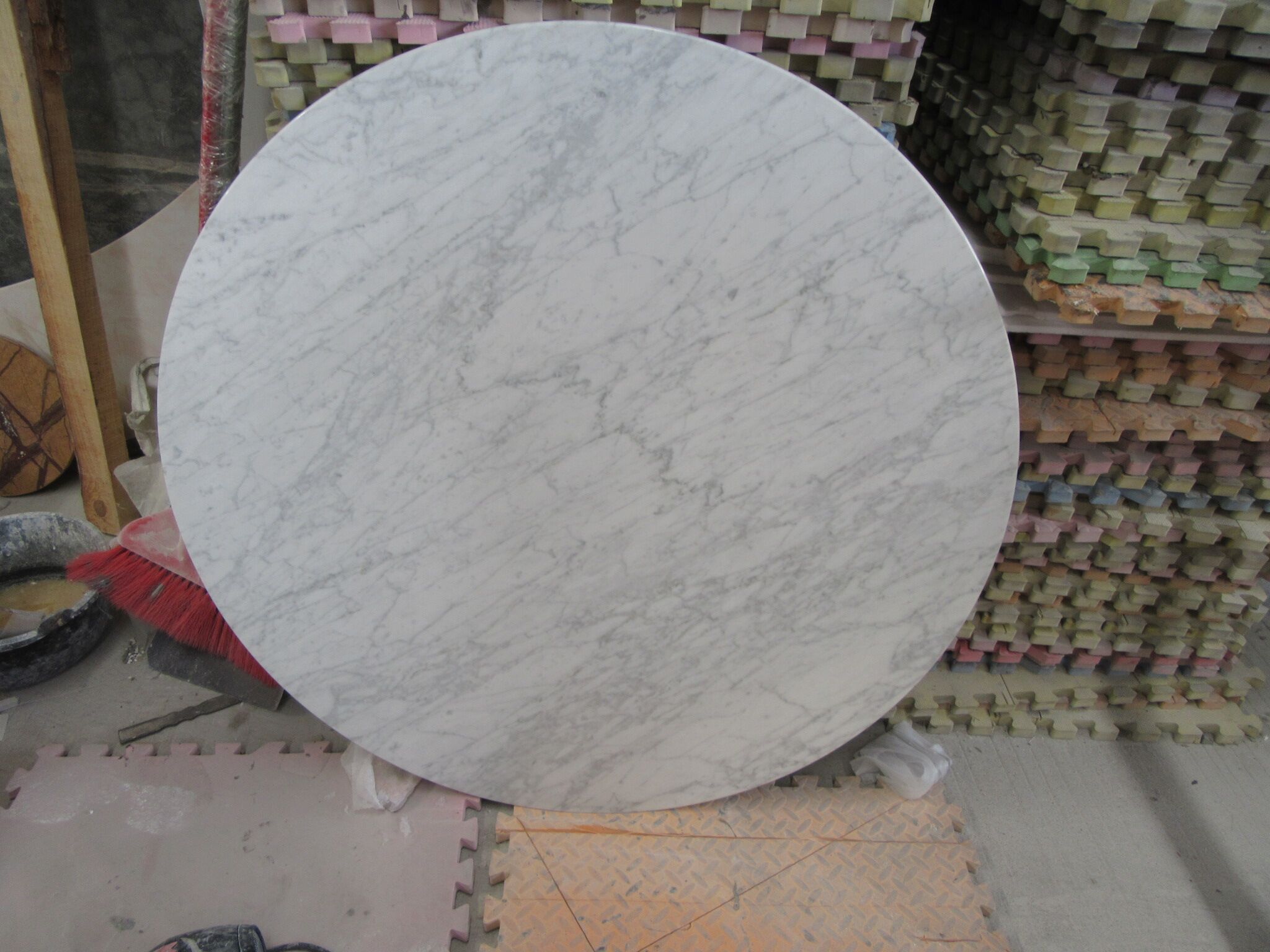 marble table