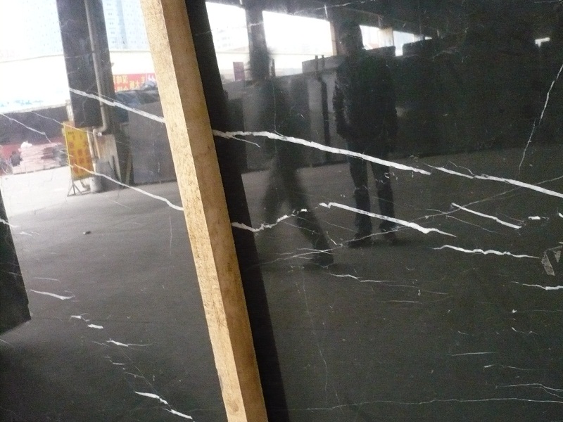 Black Marquina tile Black Marquina tile