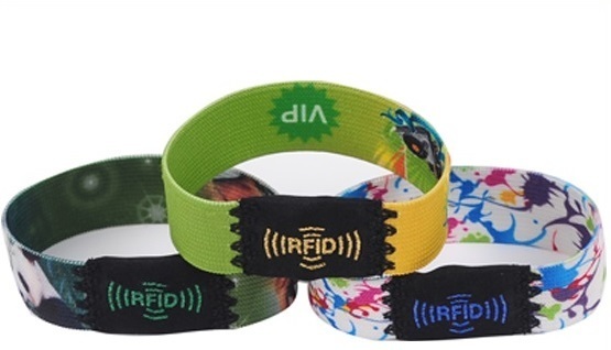 Rfid Woven Wristband 