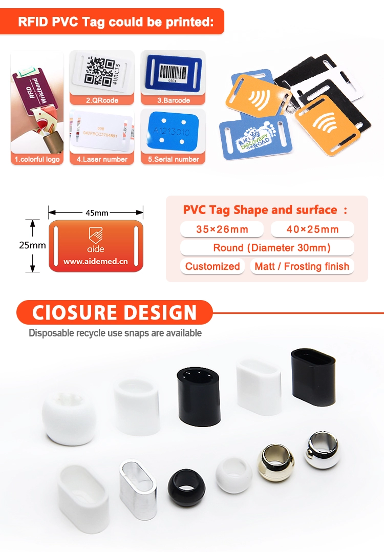 rfid Polyester Wristband rfid Polyester Wristband