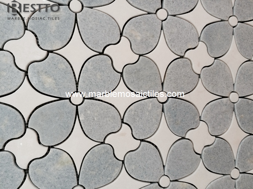 Waterjet mosaic production Waterjet mosaic production