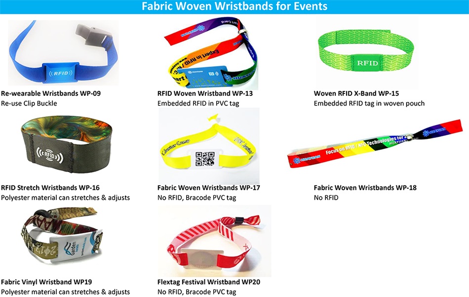 RFID STRETCH WRISTBANDS 