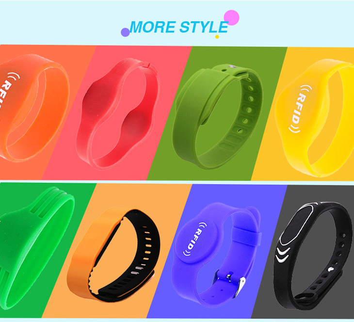 Fashion Style RFID Silicone Wristband