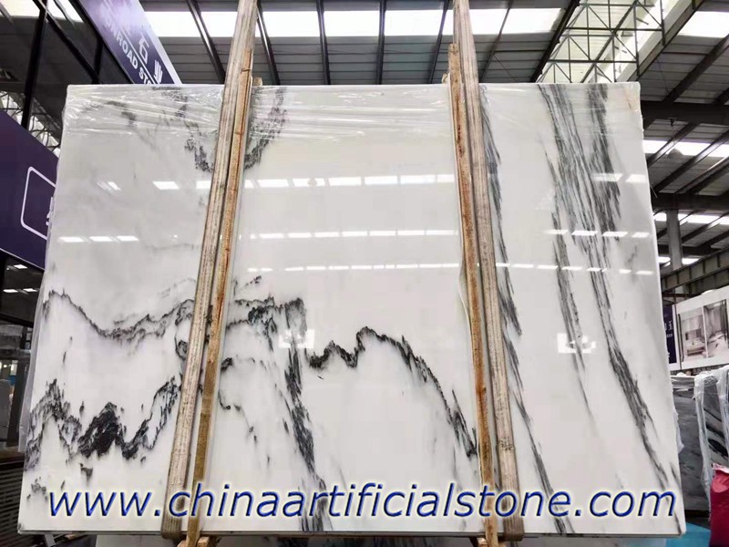 China White Ink Marble Slabs with good price China White Ink Marble Slabs with good price
