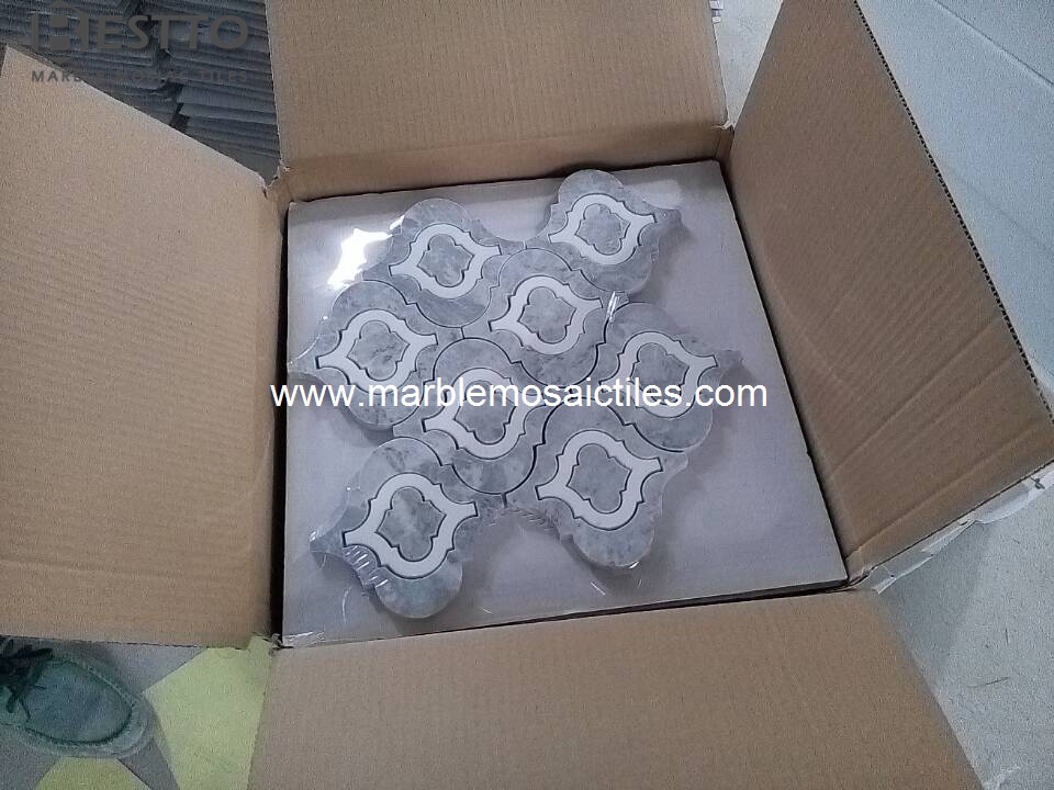 Lattern Waterjet Mosaic Packing Lattern Waterjet Mosaic Packing