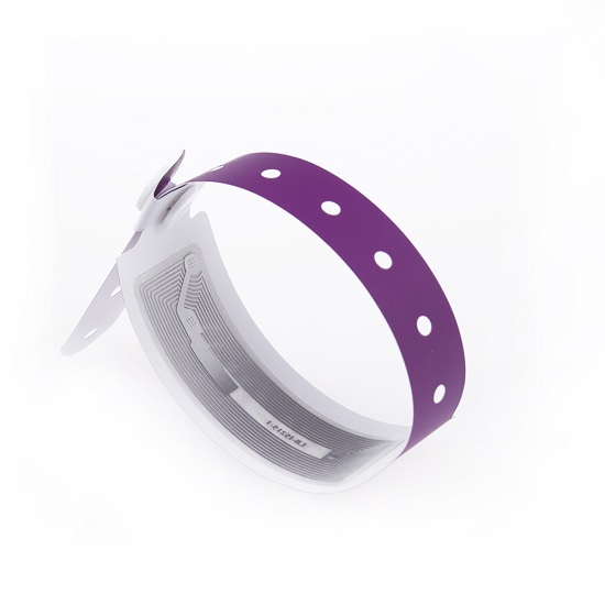 13.56MHZ RFID Disposable Paper Wristband