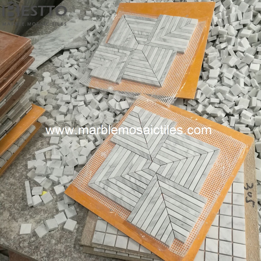 Carrara mosaic new design