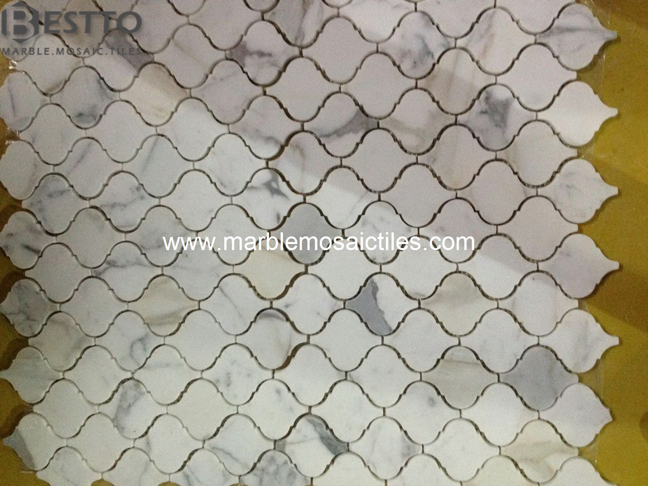 Calacatta Arabesque mosaic Calacatta Arabesque mosaic
