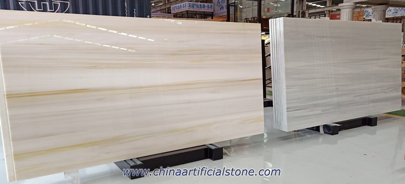 Wood Vein Nano Glass Nanoglass Marble Slabs