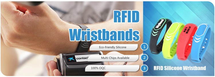 Nylon Silicon Wristbands