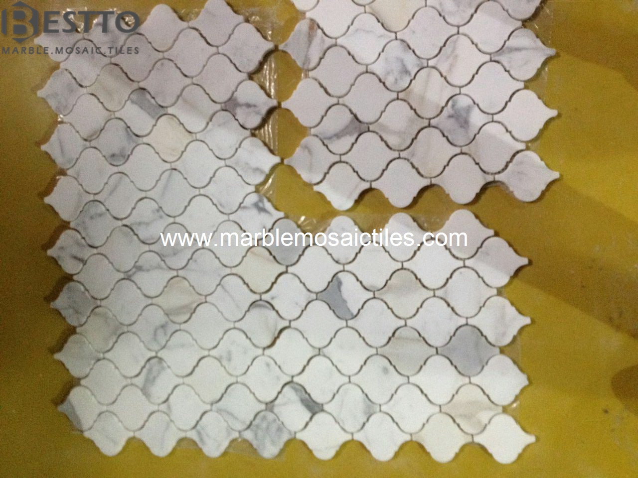 Calacatta Arabesque mosaic Calacatta Arabesque mosaic