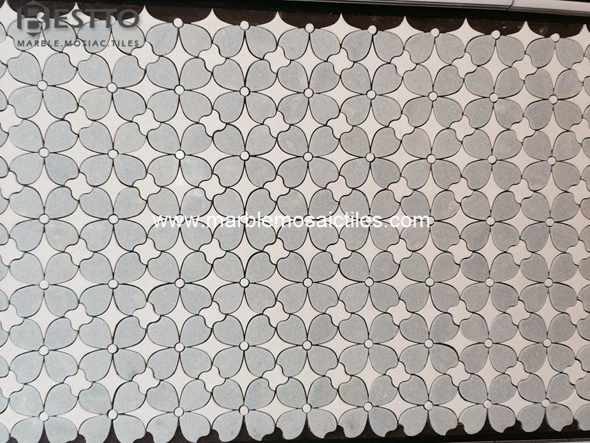 Waterjet mosaic production Waterjet mosaic production