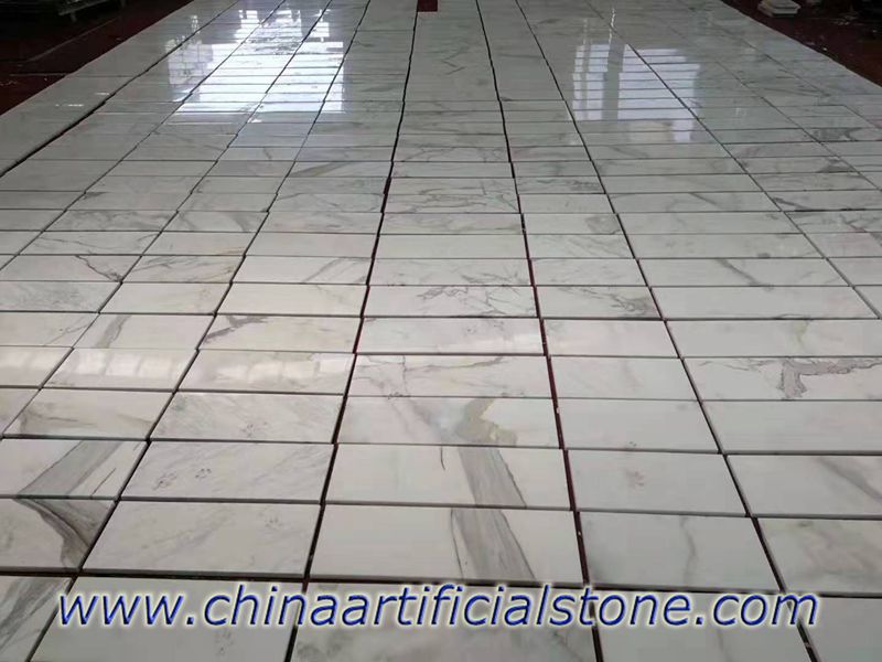 Calacatta White Marble Tiles for the Project Calacatta White Marble Tiles for the Project