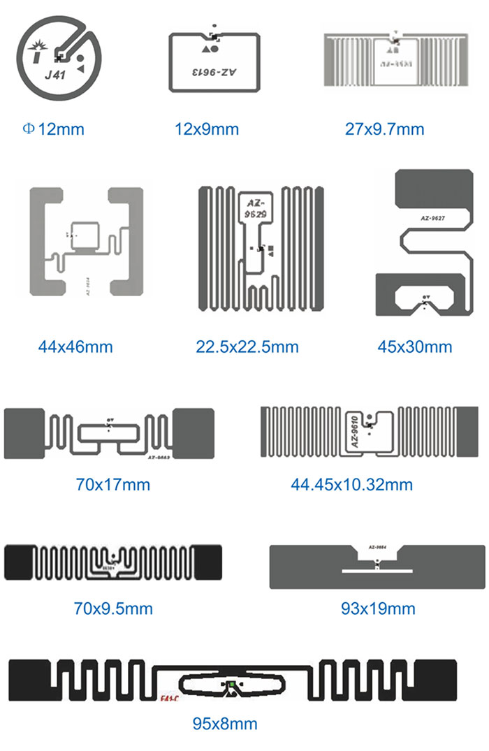 UHF Tag size UHF Tag size