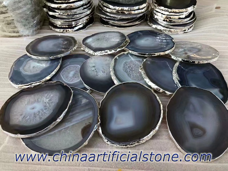 Grey Agate Coaster