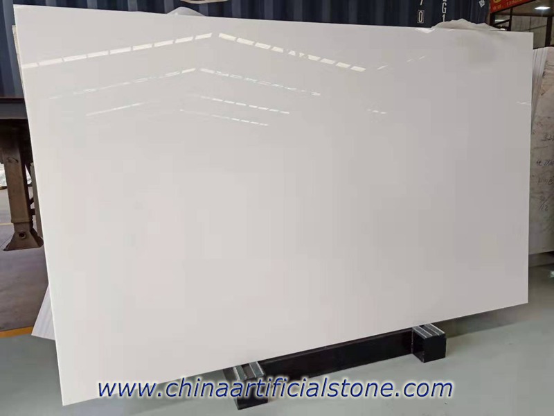 Nano White Glass Slabs