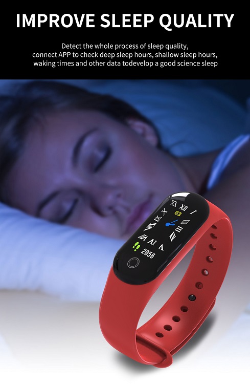 Sleeping test rfid watch 