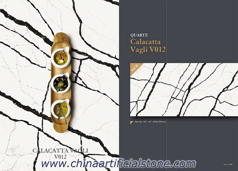 Calacatta Vagli Quartz Slab