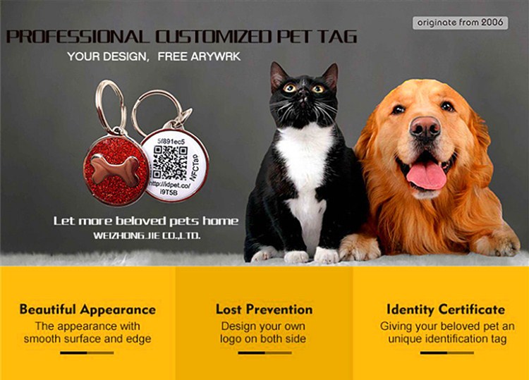 Pets Id Tags Nfc