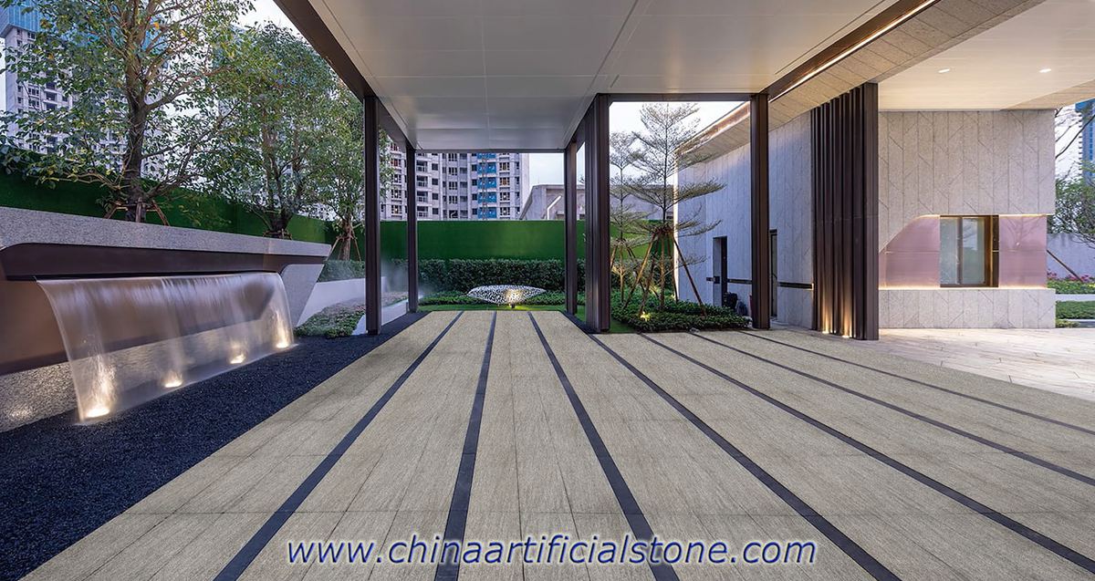 Grey Spar Porcelain Paving Slabs 600x1200x20mm Grey Spar Porcelain Paving Slabs 600x1200x20mm