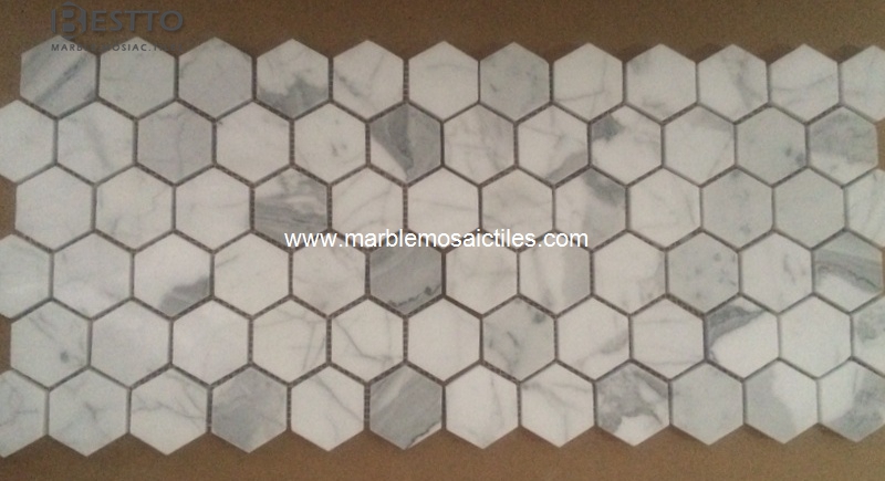 Statuary Hexagonal Mosaic Statuary Hexagonal Mosaic