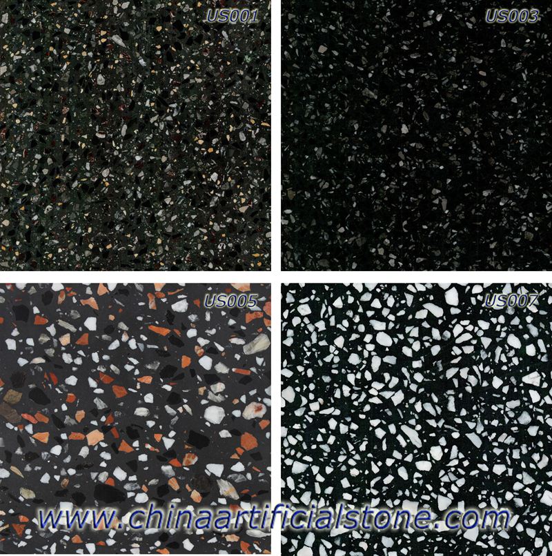 Black Terrazzo Floor tiles