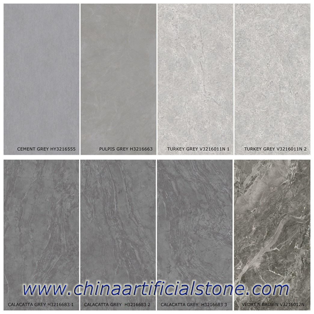 Grey Marble Look Porcelain Slabs 3200x1600mm Grey Marble Look Porcelain Slabs 3200x1600mm