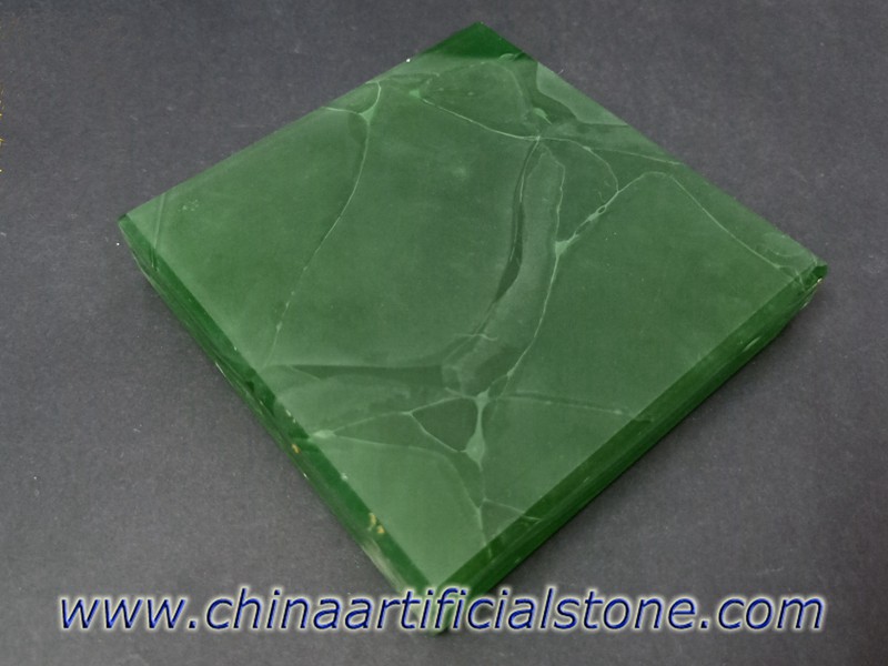 Jade Green Translucent Recycled Glass Panels JGJ-802 Jade Green Translucent Recycled Glass Panels JGJ-802