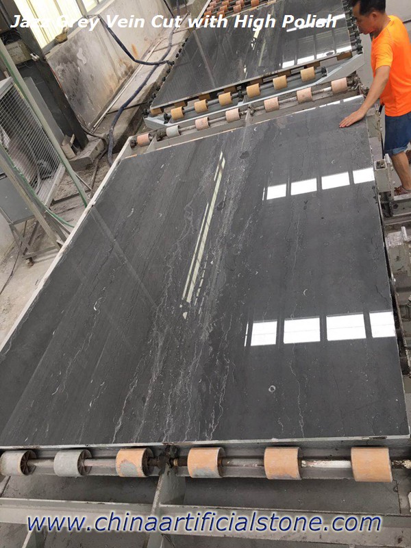 Jazz Grey China Dark Grey Marble Vein Cut Slabs Jazz Grey China Dark Grey Marble Vein Cut Slabs