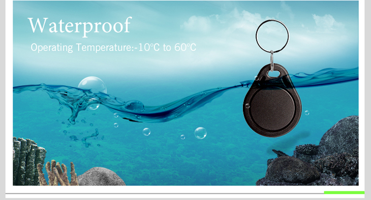 Waterproof RFID Key Fob With EM4200 Chip Waterproof RFID Key Fob With EM4200 Chip