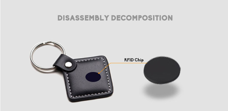 RFID Leather Keyfob With TK4100 Chip RFID Leather Keyfob With TK4100 Chip