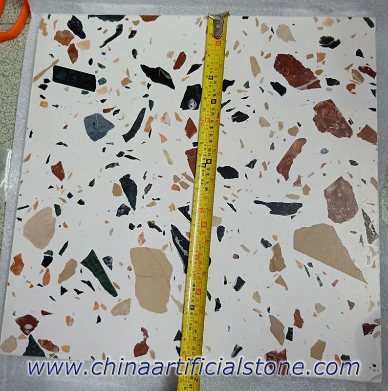 Large Aggregate Colorful Terrazzo Tiles Large Aggregate Colorful Terrazzo Tiles