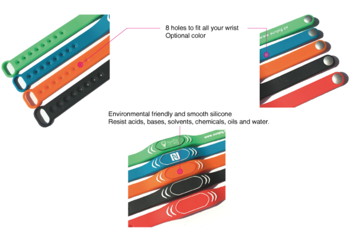 13.56mhz Rfid Wristband 13.56mhz Rfid Wristband