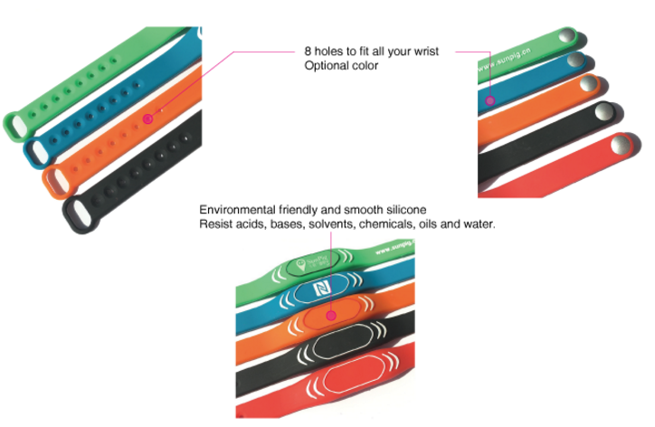 13.56mhz Rfid Wristband