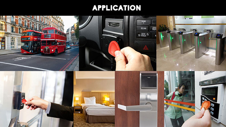 Leather Keyfob RFID Application Leather Keyfob RFID Application