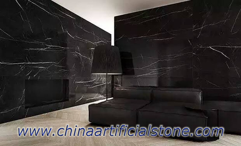 China Nero Marquina Marble Decoration effect. China Nero Marquina Marble Decoration effect.